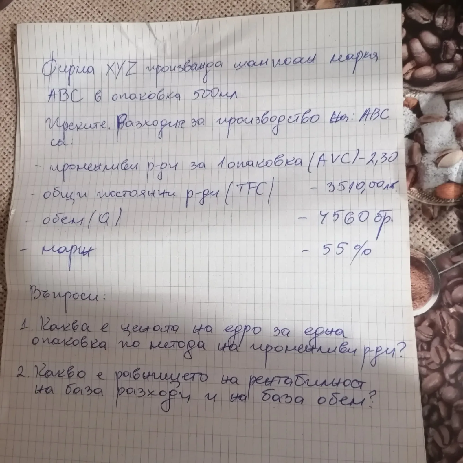 Задача по ценова политика